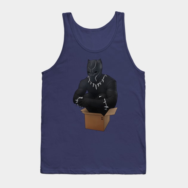 if he fits, he sits Tank Top by halfabubble